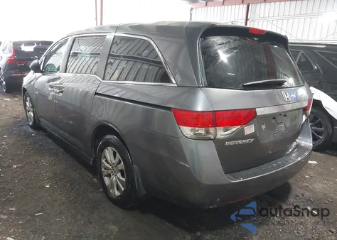 2015 Honda Odyssey Ex z USA, uszkodzony, nr VIN 5FNRL5H46FB002526
